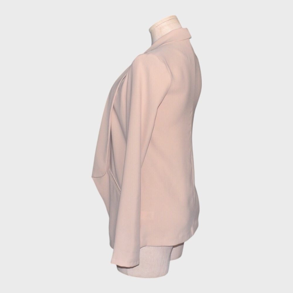 Lulus Open Front Drape Blazer - Picture 4 of 6